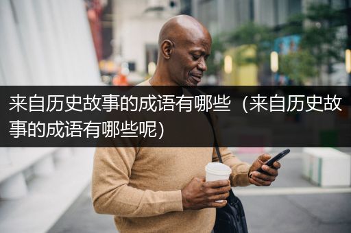 来自历史故事的成语有哪些（来自历史故事的成语有哪些呢）